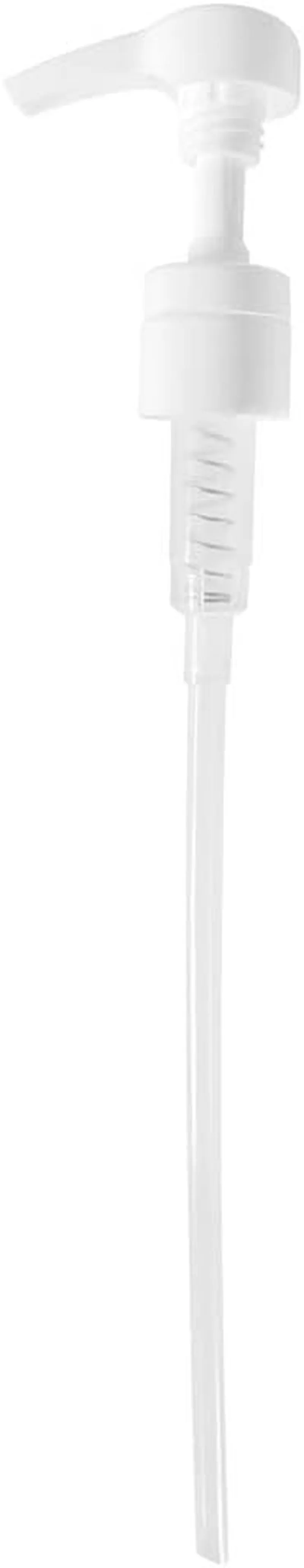 2-Pack Liter 33.8 Oz Shampoo Conditioner Pump Dispenser | Fits Most Salon Brand Liter Size Bottles with a 1-Inch Wide Opening | White | by