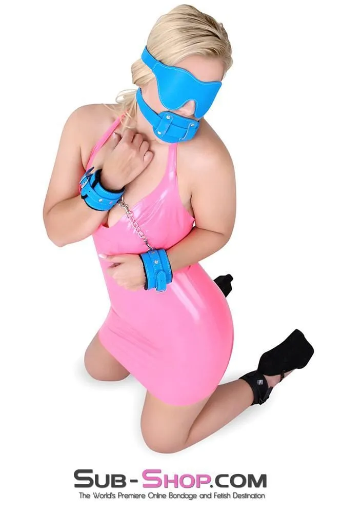 7050MQ-SIS      Tantric Blue Femdom Blowjob Sissy Bondage Trainer 2" Penis Gag