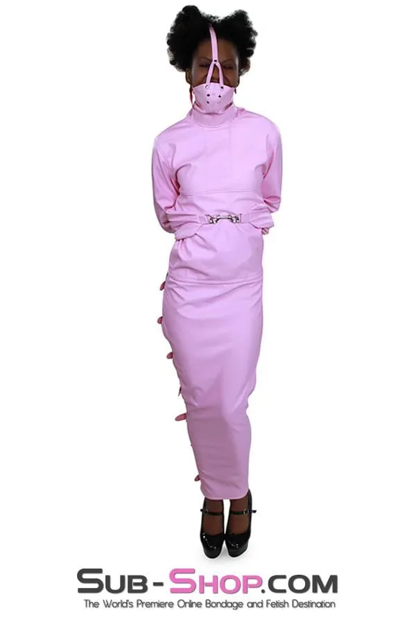 7829MH      Pink Scolds Bondage Gag Trainer Mask with Stuffed Gag