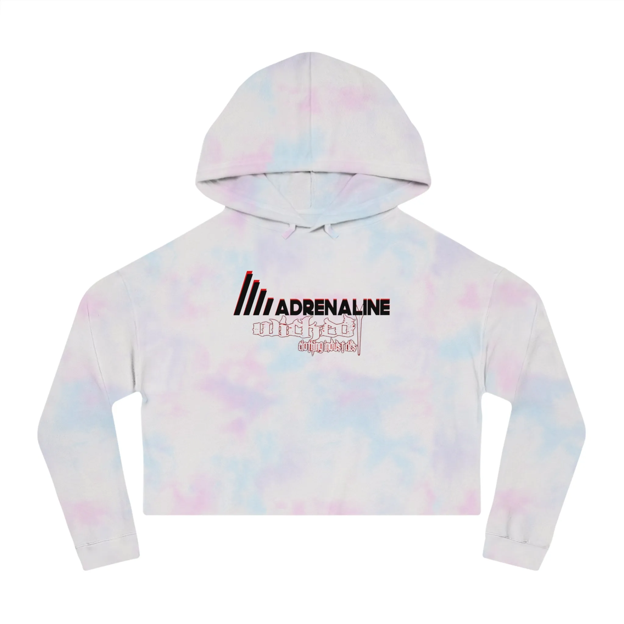 Adrenaline 2/ Cropped Hoodie