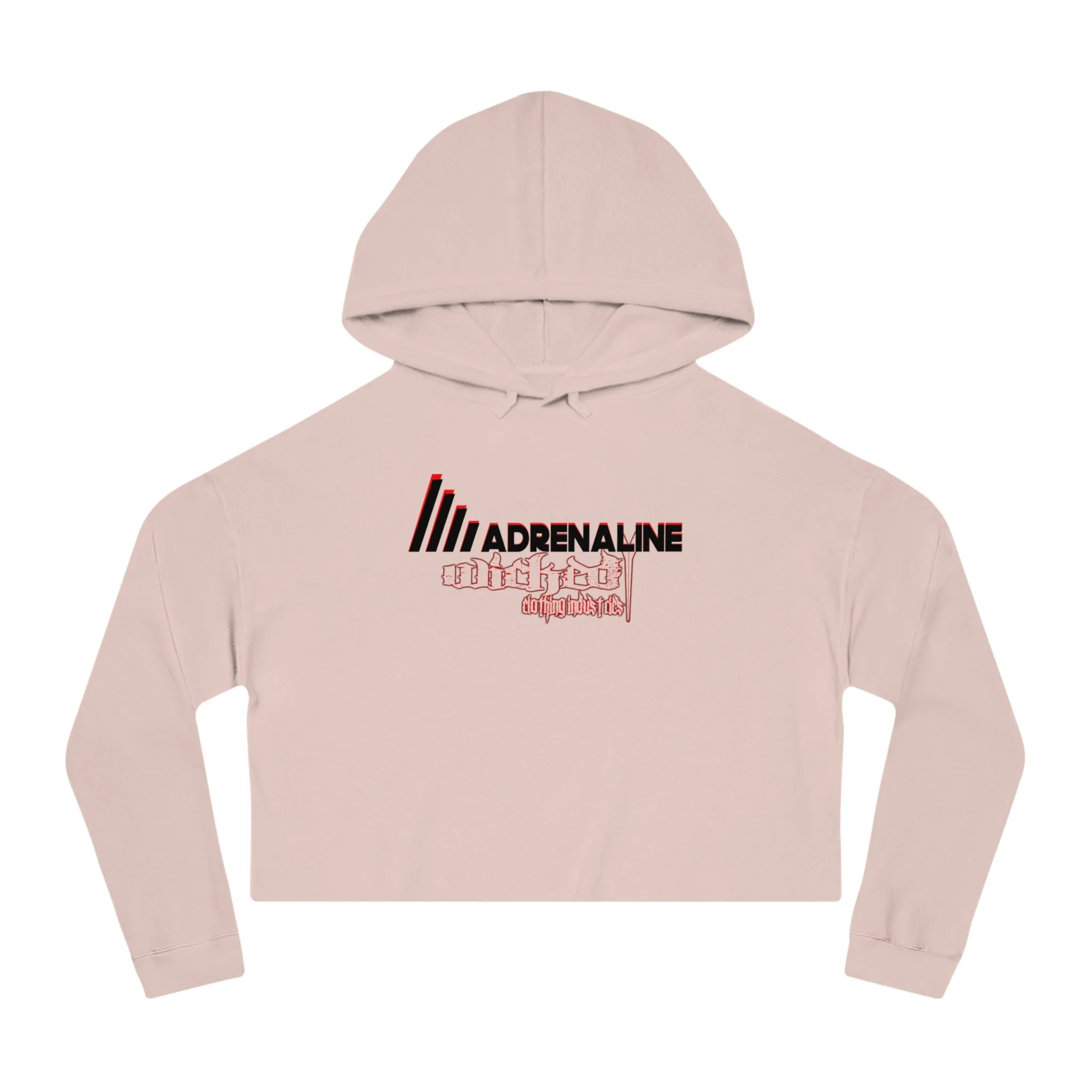 Adrenaline 2/ Cropped Hoodie