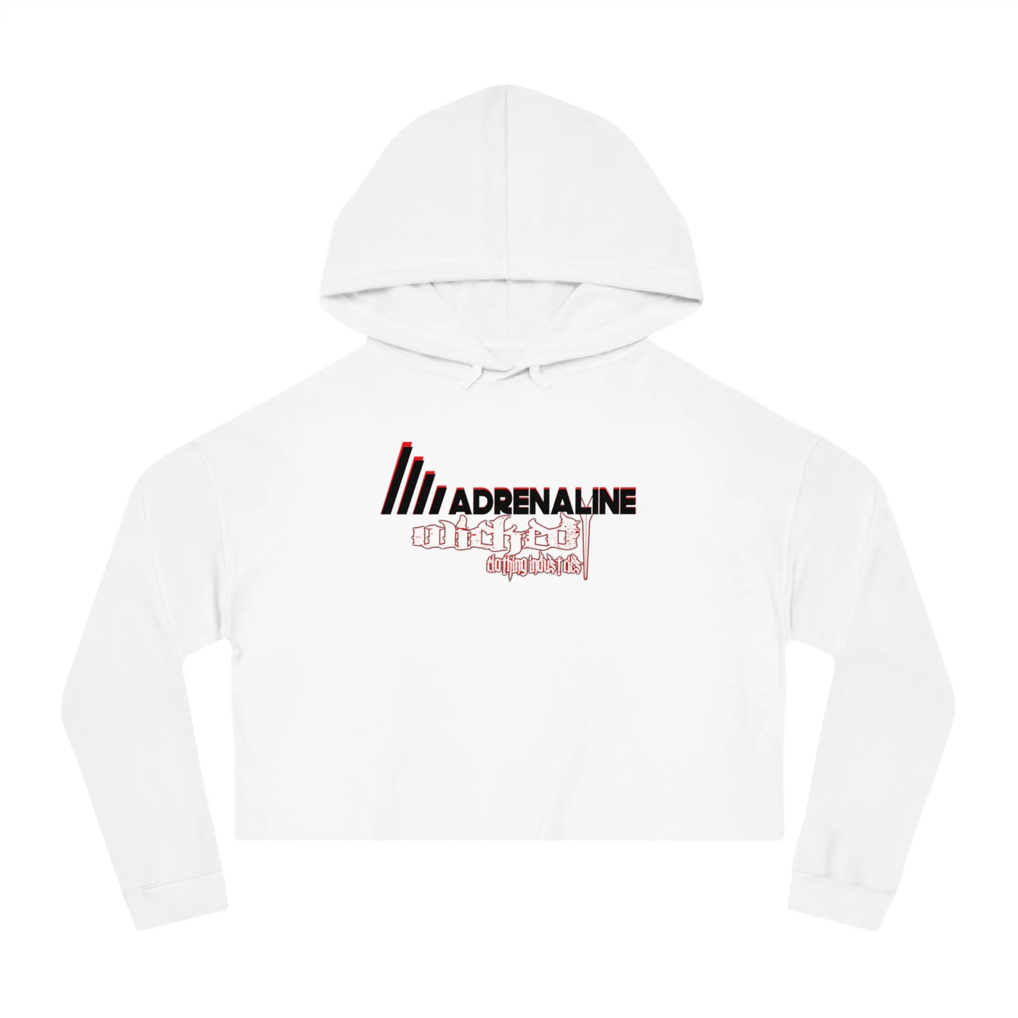 Adrenaline 2/ Cropped Hoodie