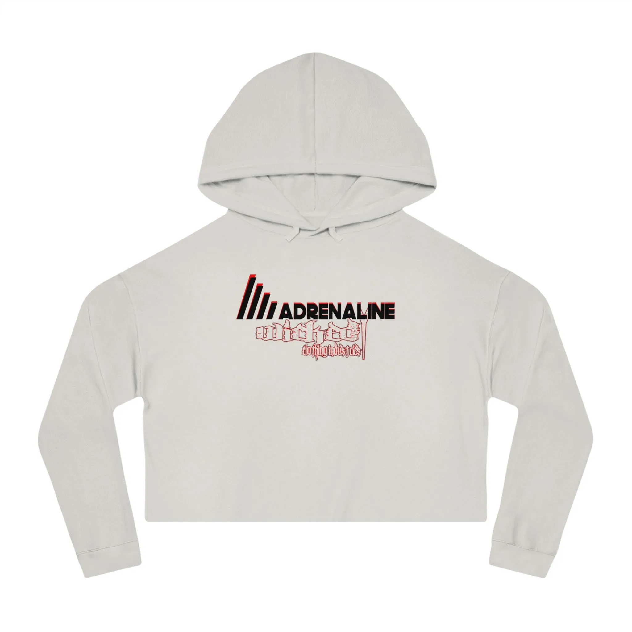 Adrenaline 2/ Cropped Hoodie