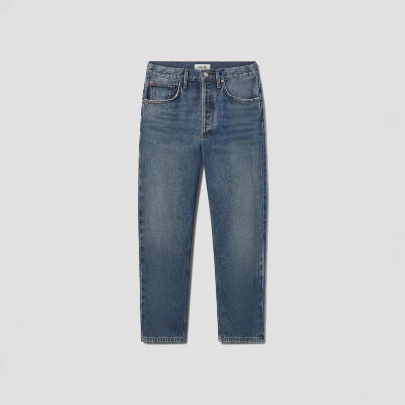 AGOLDE 90s Crop Straight Leg Jeans in Essence