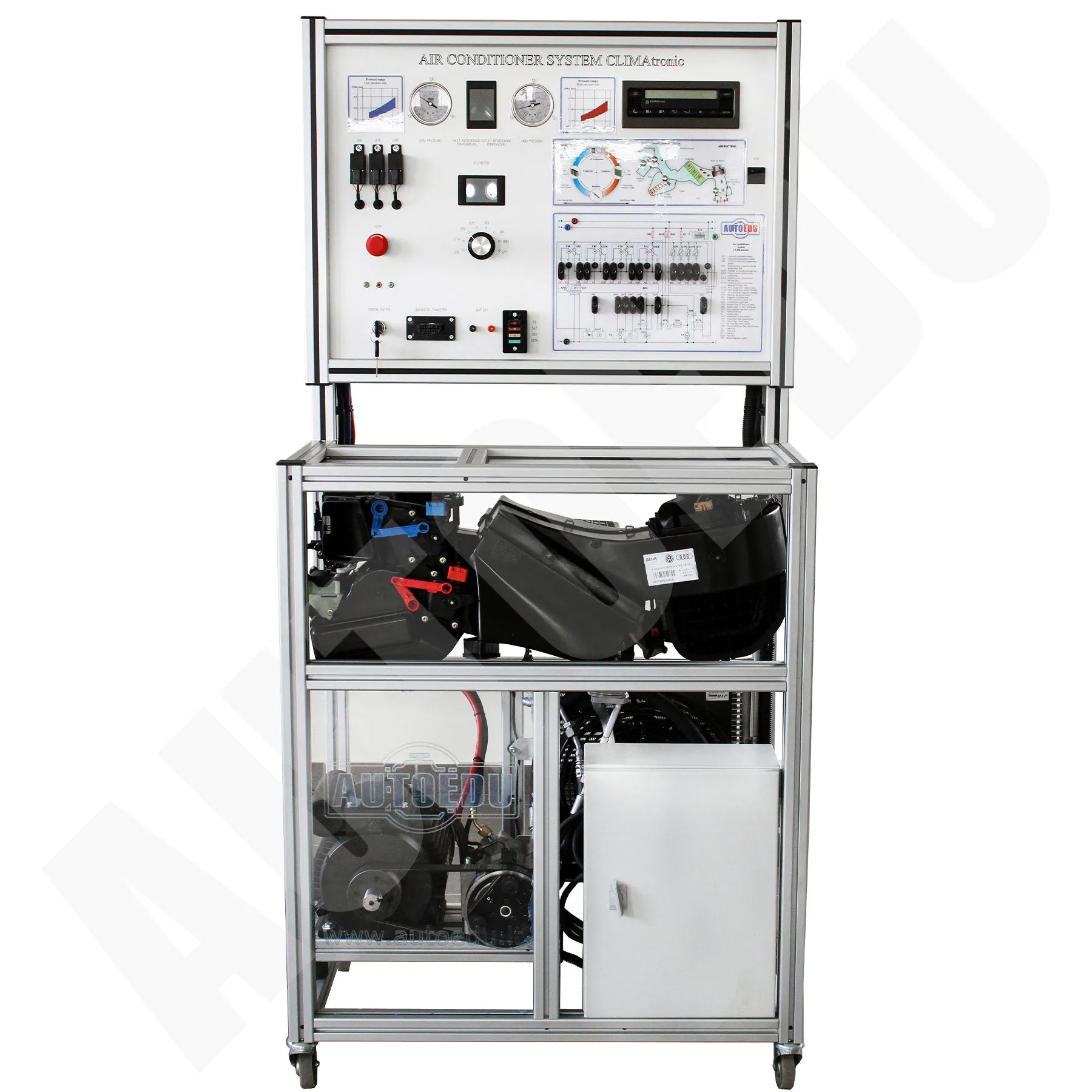 Air conditioning and climate control Educational Trainer MSC01 AutoEDU