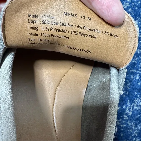 Aldo Jaxson Braided Suede Loafer sz 13