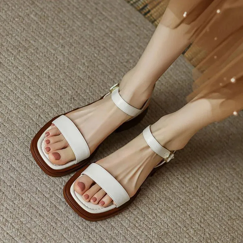 Amore Mia Low Heel Sandals