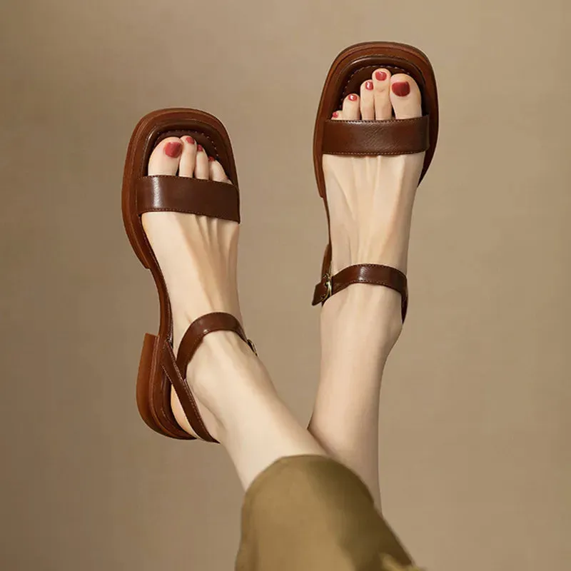 Amore Mia Low Heel Sandals