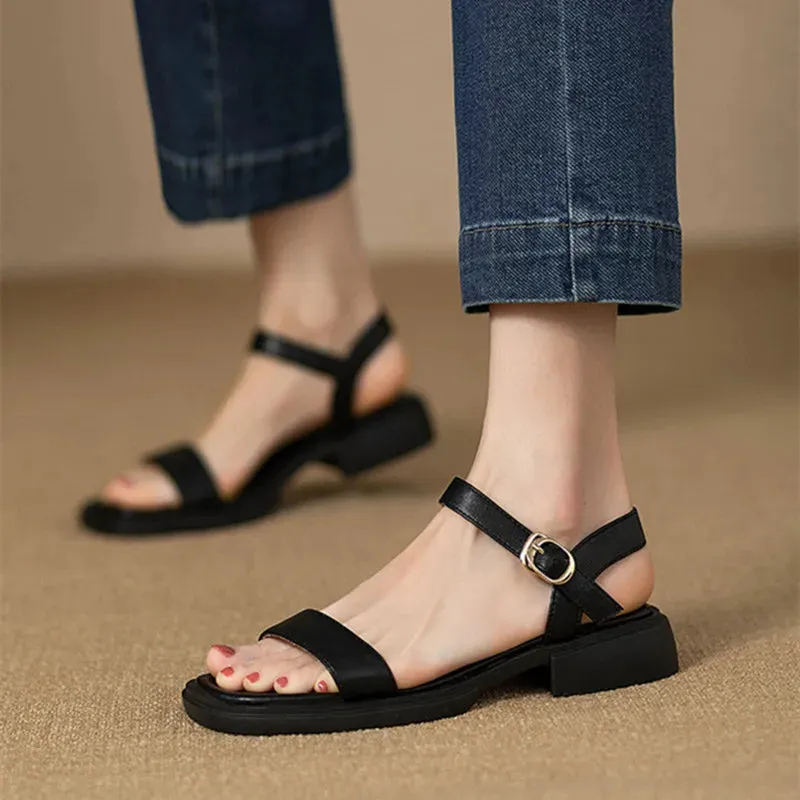 Amore Mia Low Heel Sandals