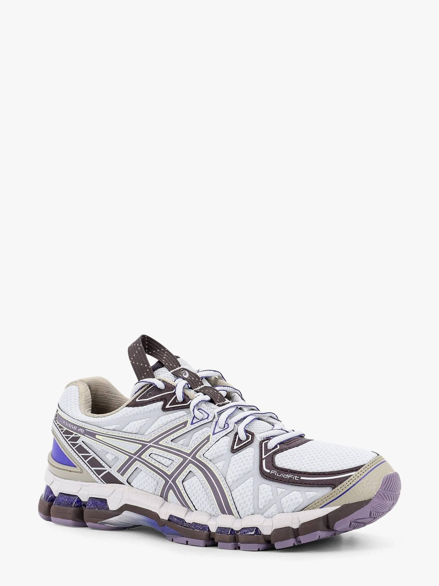 Asics Mesh And Leather Sneakers