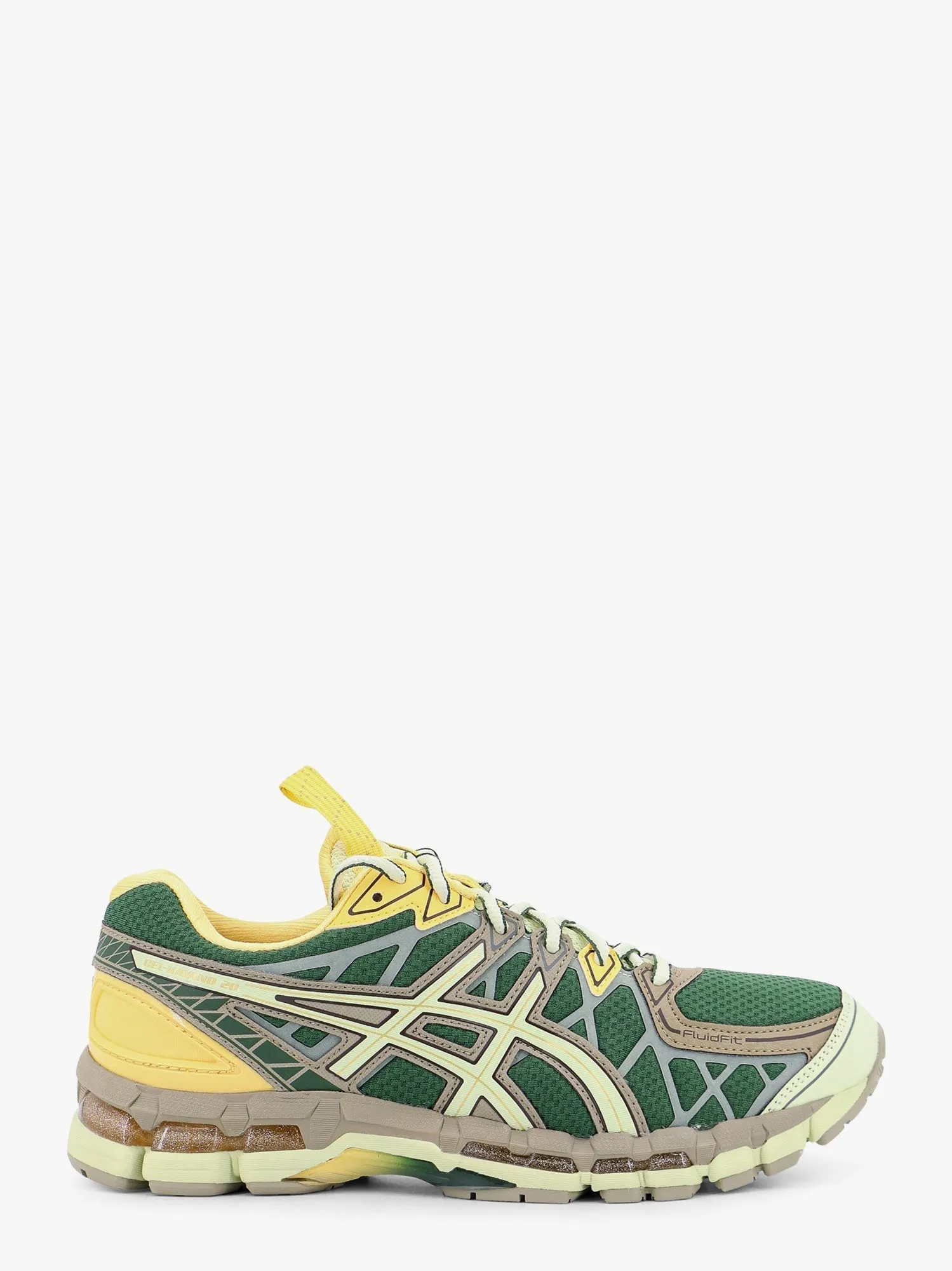 Asics Mesh And Leather Sneakers