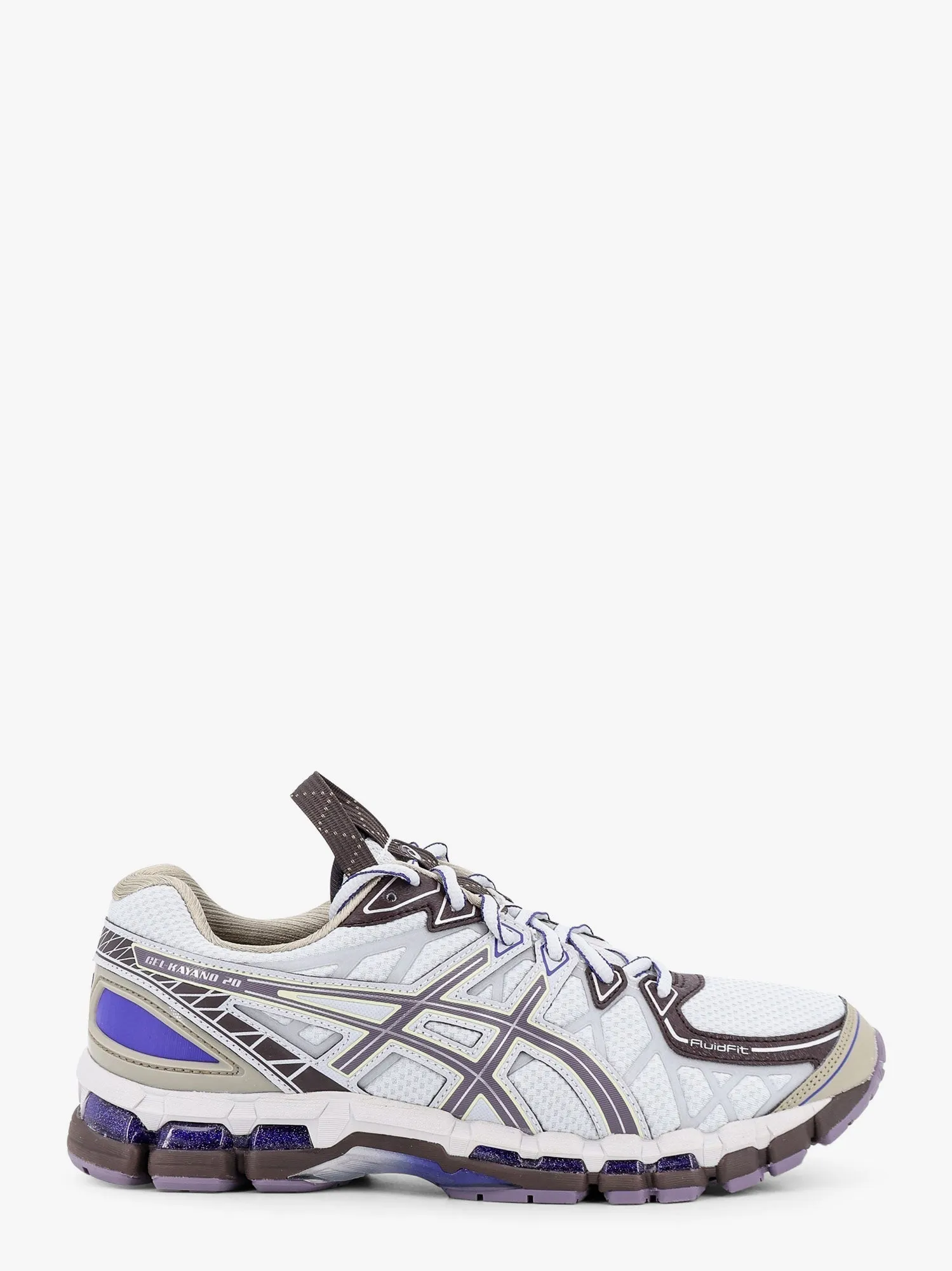 Asics Mesh And Leather Sneakers