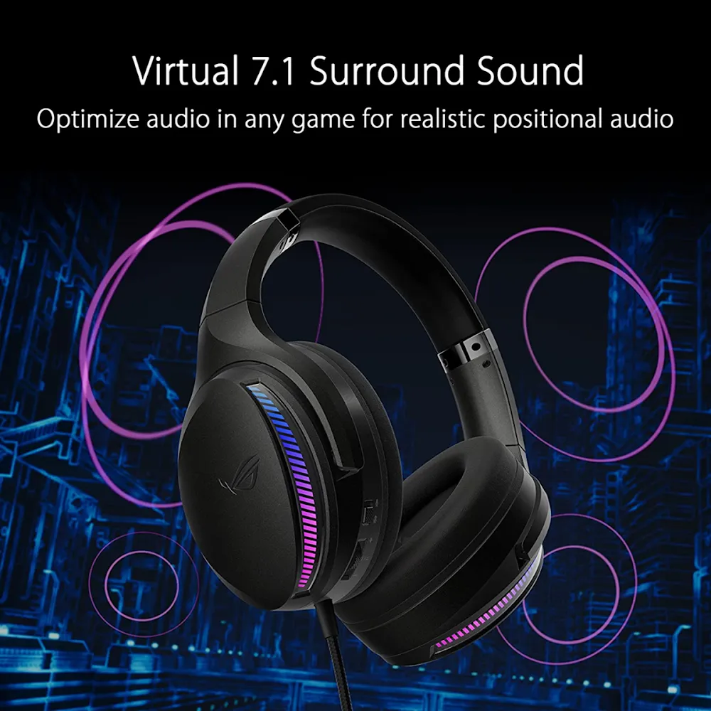 Asus Rog Fusion Ii 300 Rgb Wired Gaming Headset