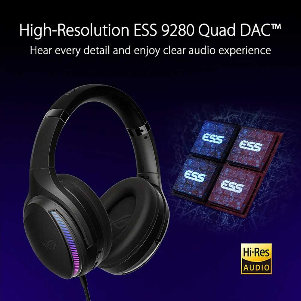 Asus Rog Fusion Ii 300 Rgb Wired Gaming Headset