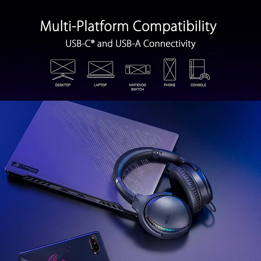 Asus Rog Fusion Ii 300 Rgb Wired Gaming Headset