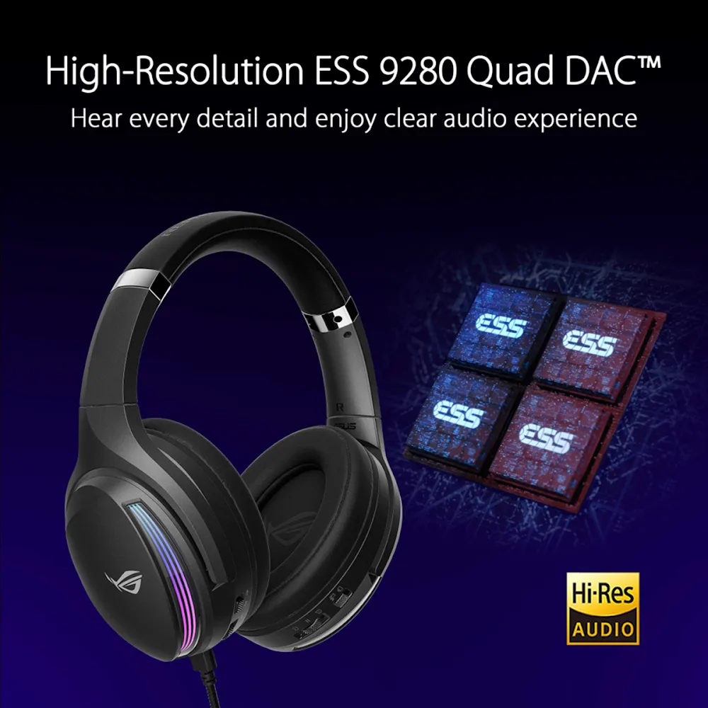 Asus Rog Fusion Ii 500 Rgb Wired Gaming Headset
