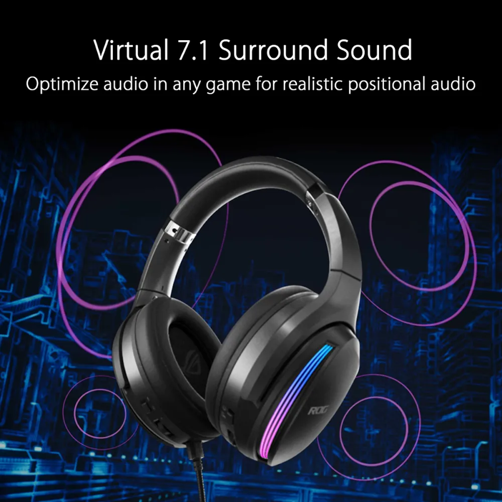 Asus Rog Fusion Ii 500 Rgb Wired Gaming Headset