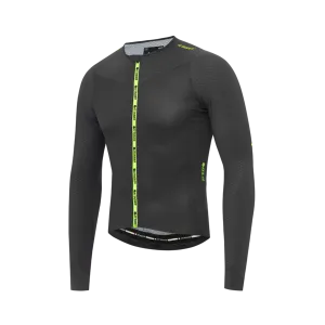 Attaquer ULTRA  Aero Long Sleeved Jersey - Anthracite/Acid Lime