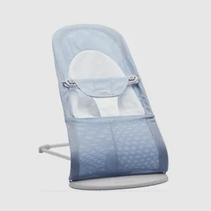 BOUNCER BALANCE SOFT - SKY BLUE / WHITE - MESH, LIGHT GREY FRAME