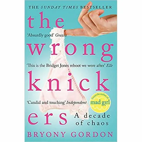 Bryony Gordon 6 Books Collection Set (No Such Thing,Glorious Rock,Wrong Knickers,Mad Girl,You Got This,Eat, Drink, Run)
