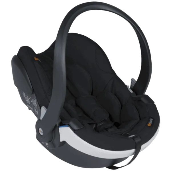 Bumbleride Indie Bundle - Dawn Grey pushchair, carrycot, rain cover, car seat adapters, BeSafe iZi Go Modular Car Seat And Base