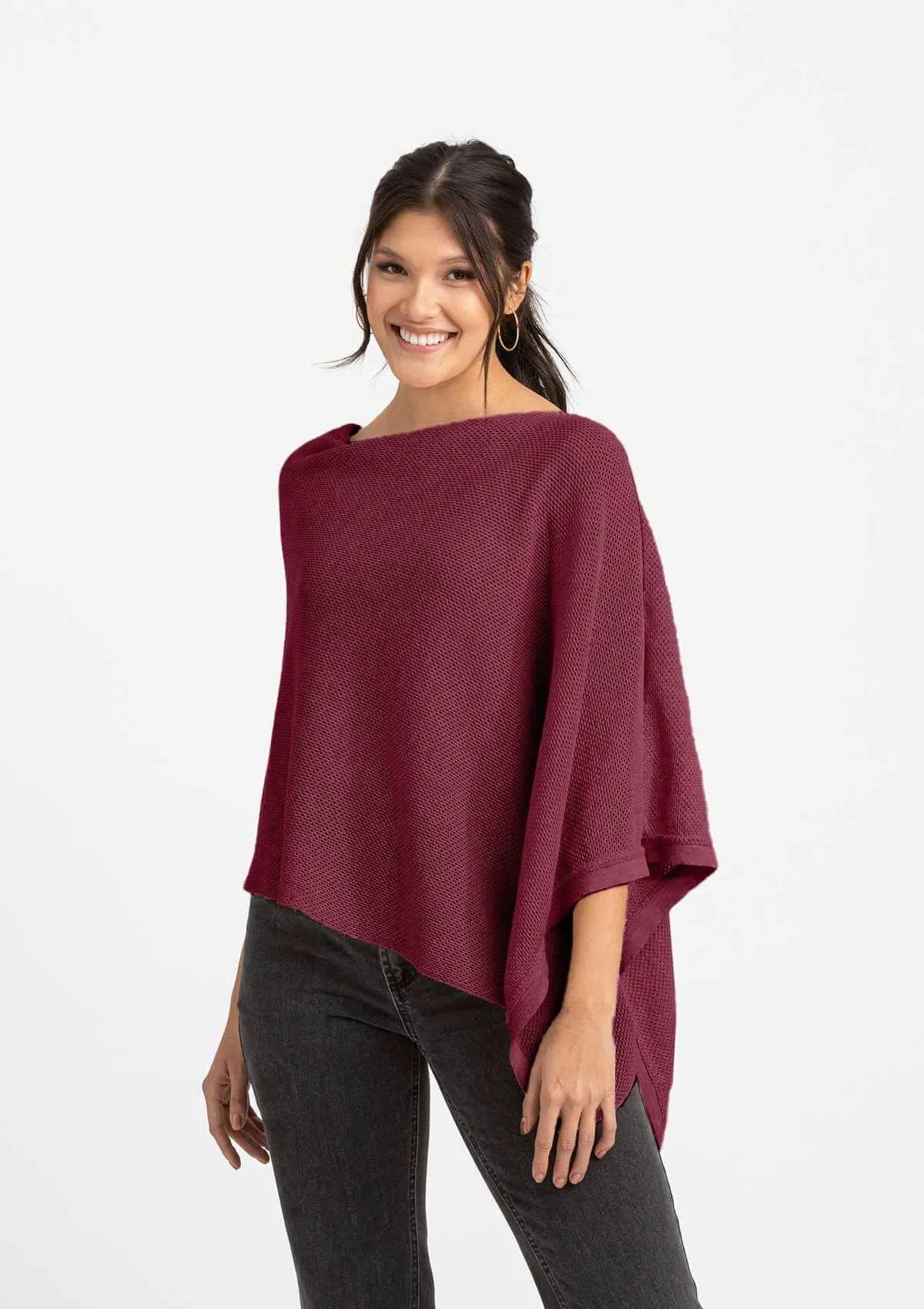 Burgundy Cocoon