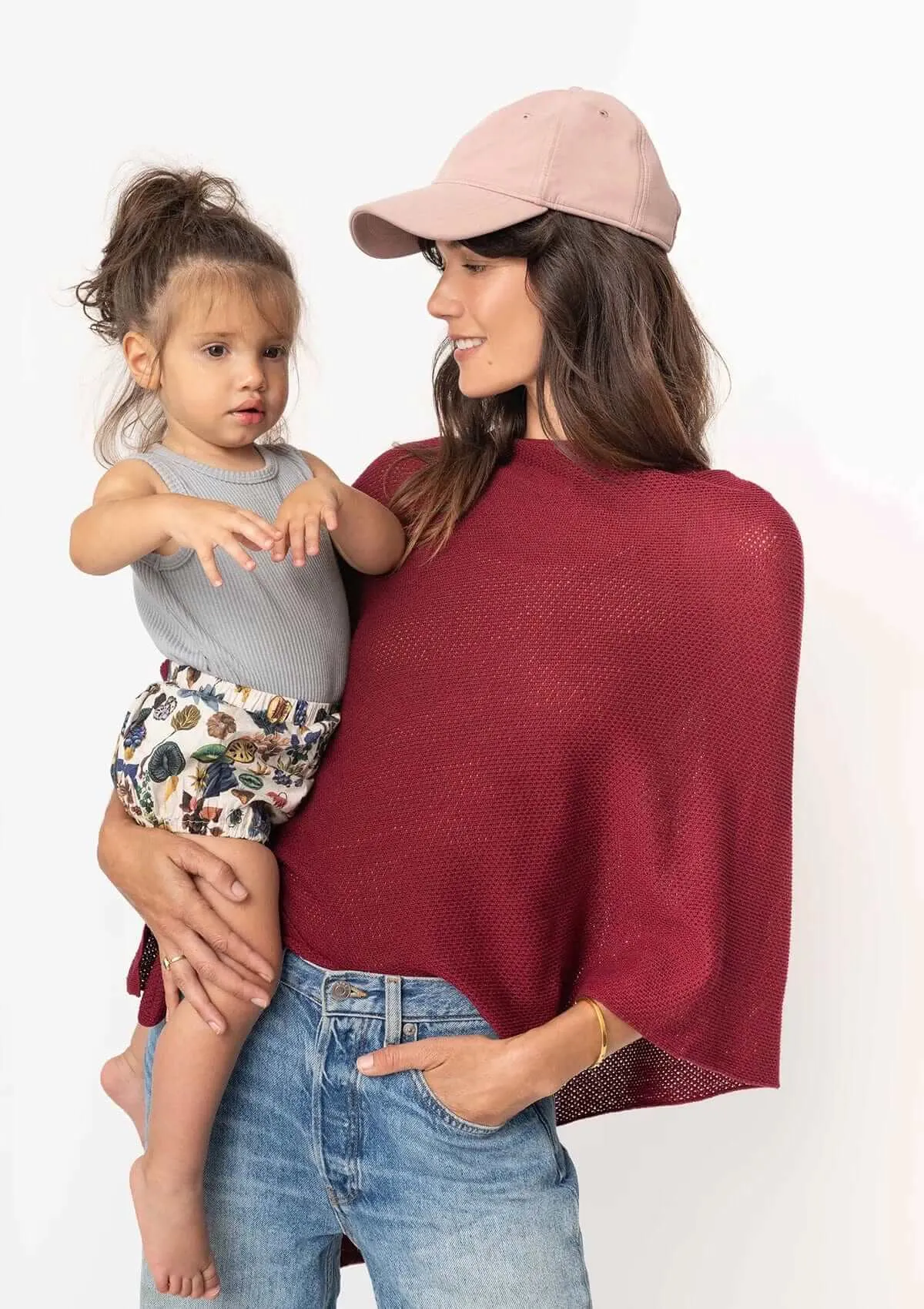 Burgundy Cocoon