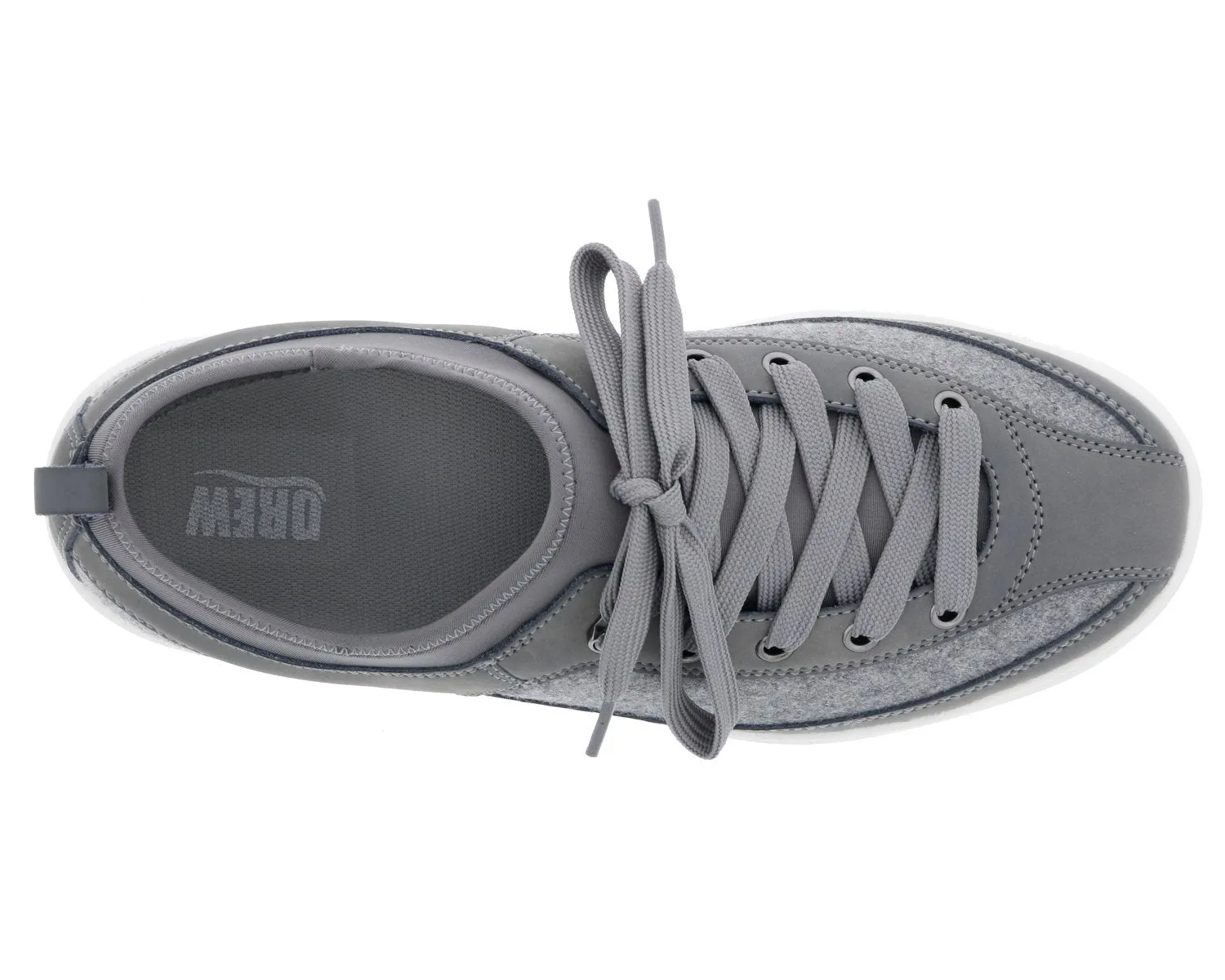 BUZZ Grey Leather/Flannel