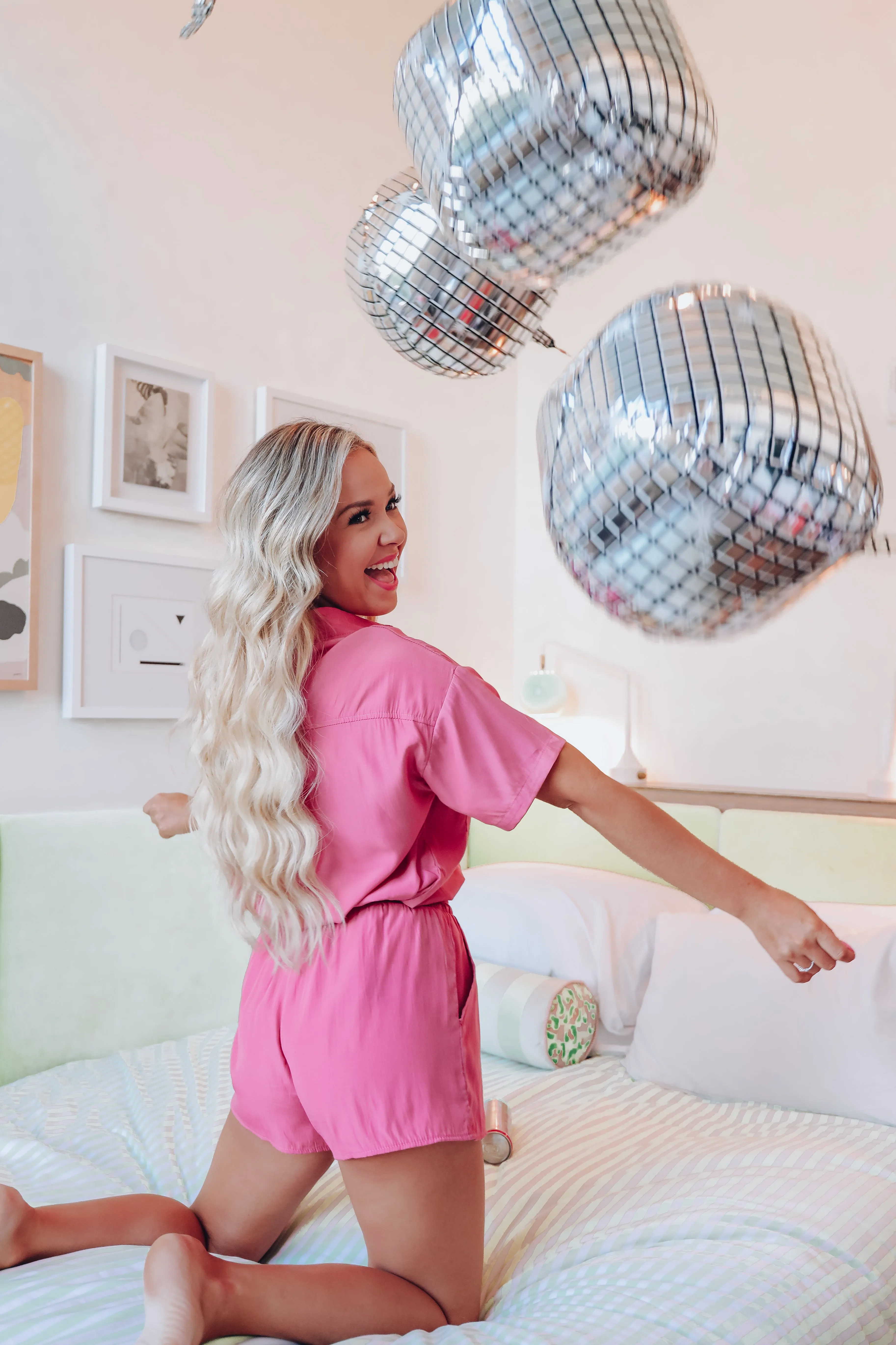 Calm The Chaos Tencel PJ Set - Rose