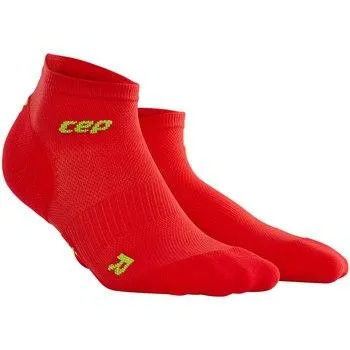 CEP Dynamic Ultralight low-cut Sock Red/Green Men