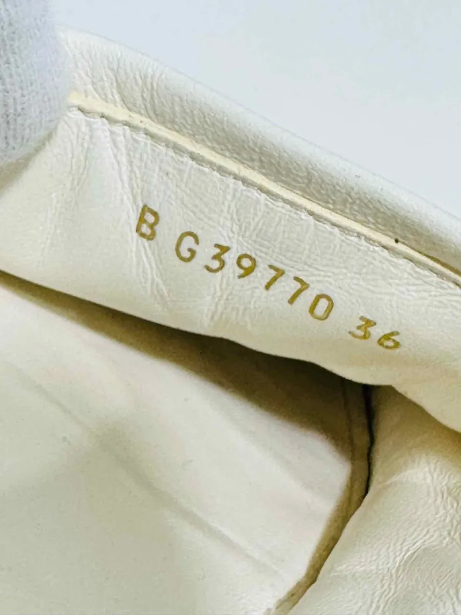 CHANEL Espadrille White Loafers 36