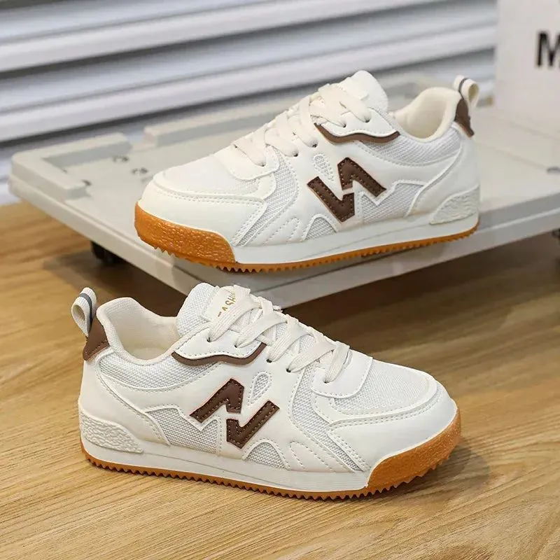 Children's Mesh Breathable Shoes New Girls' Casual Children Sneakers Boy's Soft Sole Fashion White Shoes