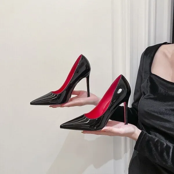 Chloe Court Black Size 2 (eu34) 6cm IN STOCK