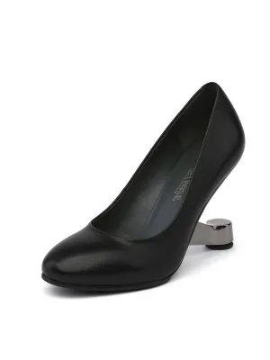Classy Heel Pump Black