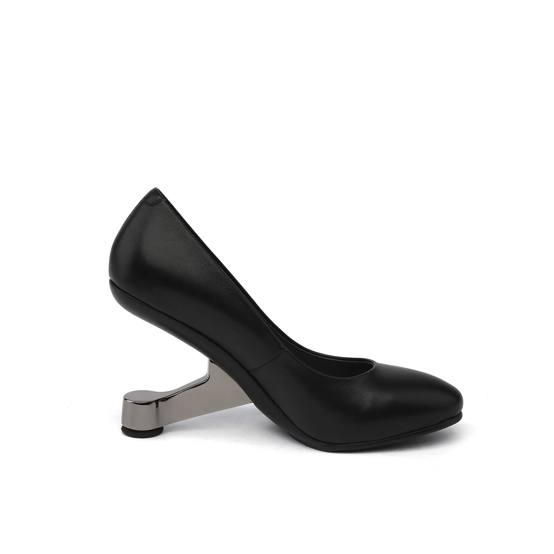 Classy Heel Pump Black