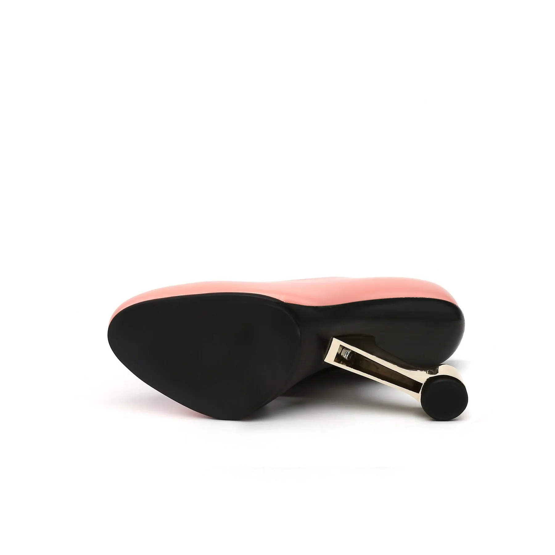 Classy Heel Pump Peach