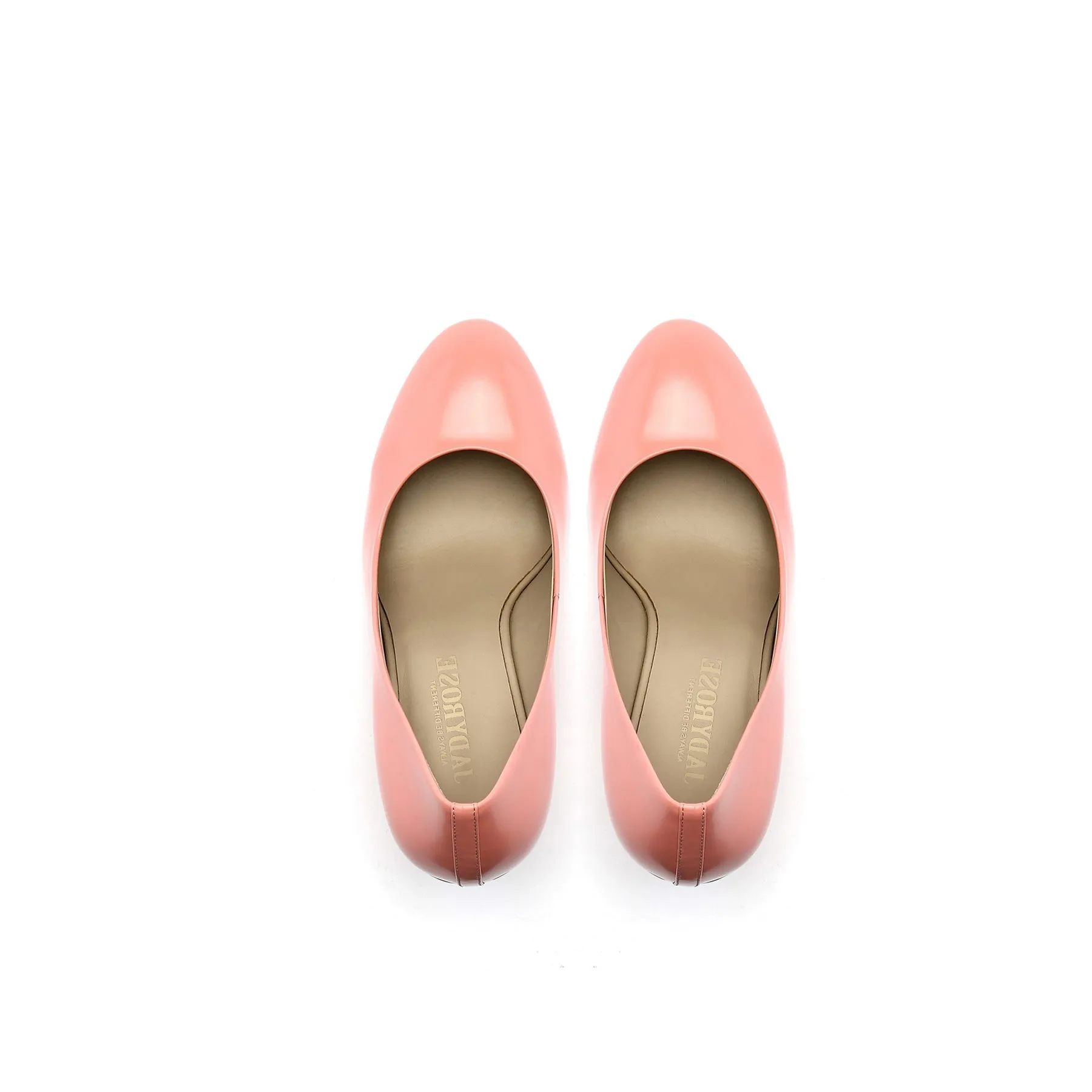 Classy Heel Pump Peach