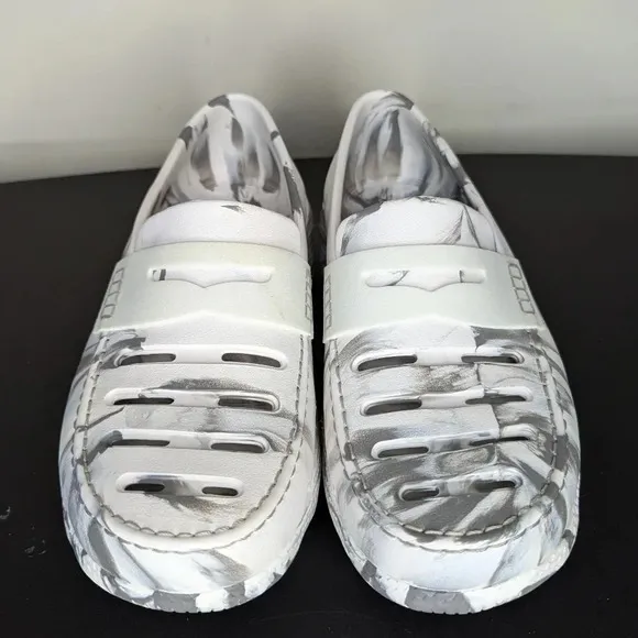 Cole Haan Zerogrand All Day Loafer Gray Titanium White Dove Rubber Men's  7
