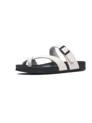 Cream Footbed Sandal