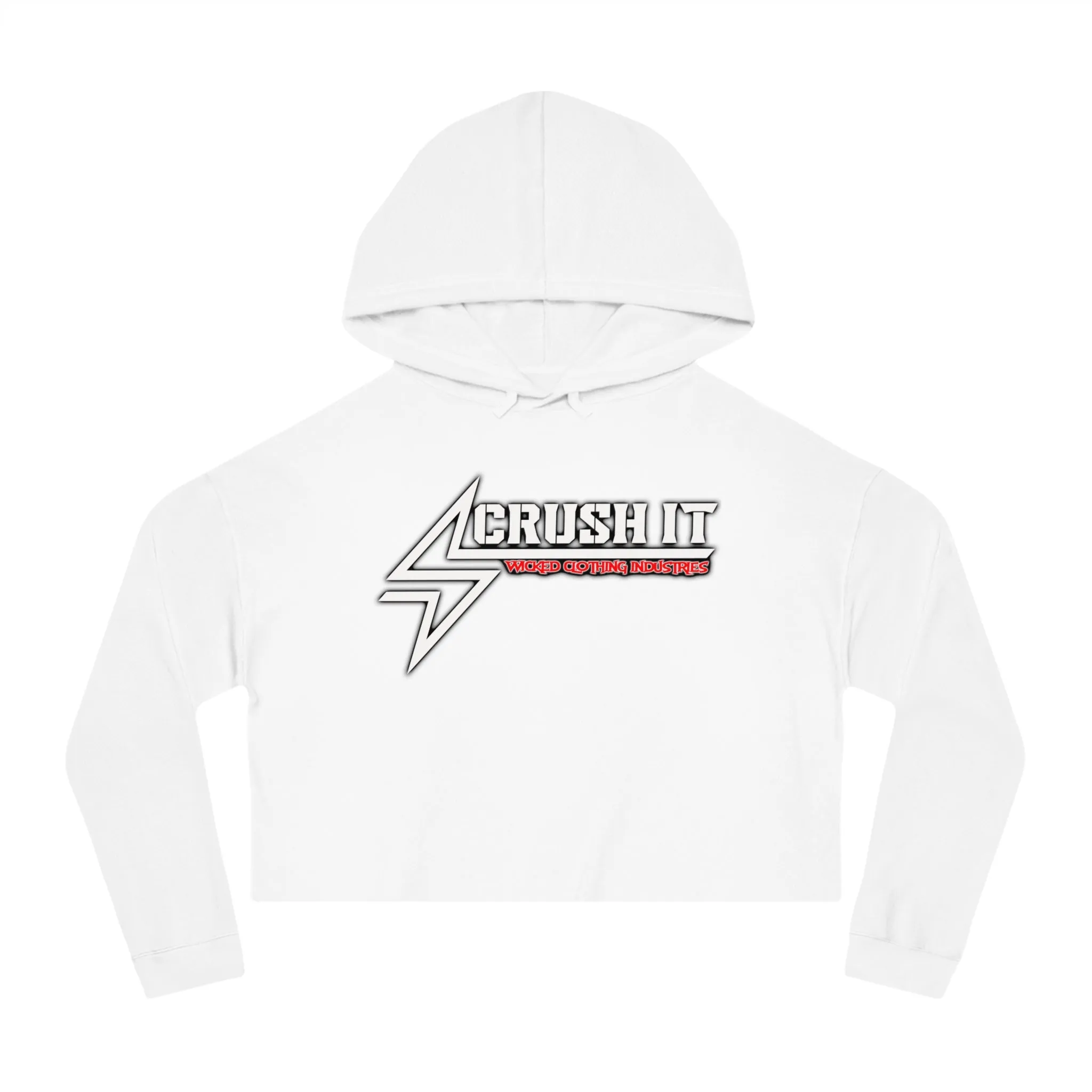 Crush It /  Women's Cropped Hoodie