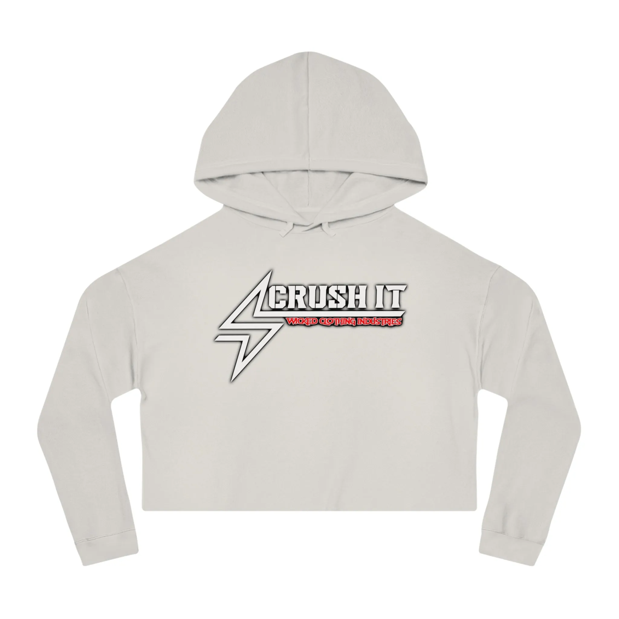 Crush It /  Women's Cropped Hoodie