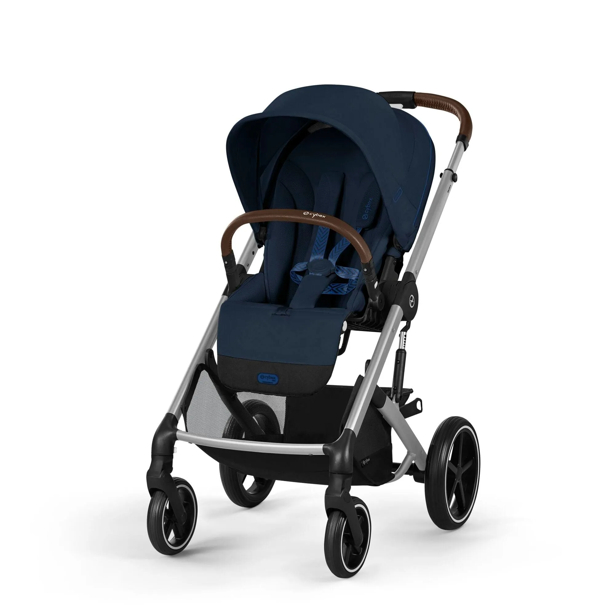 Cybex Balios S Lux Essential Bundle in Silver/Ocean Blue