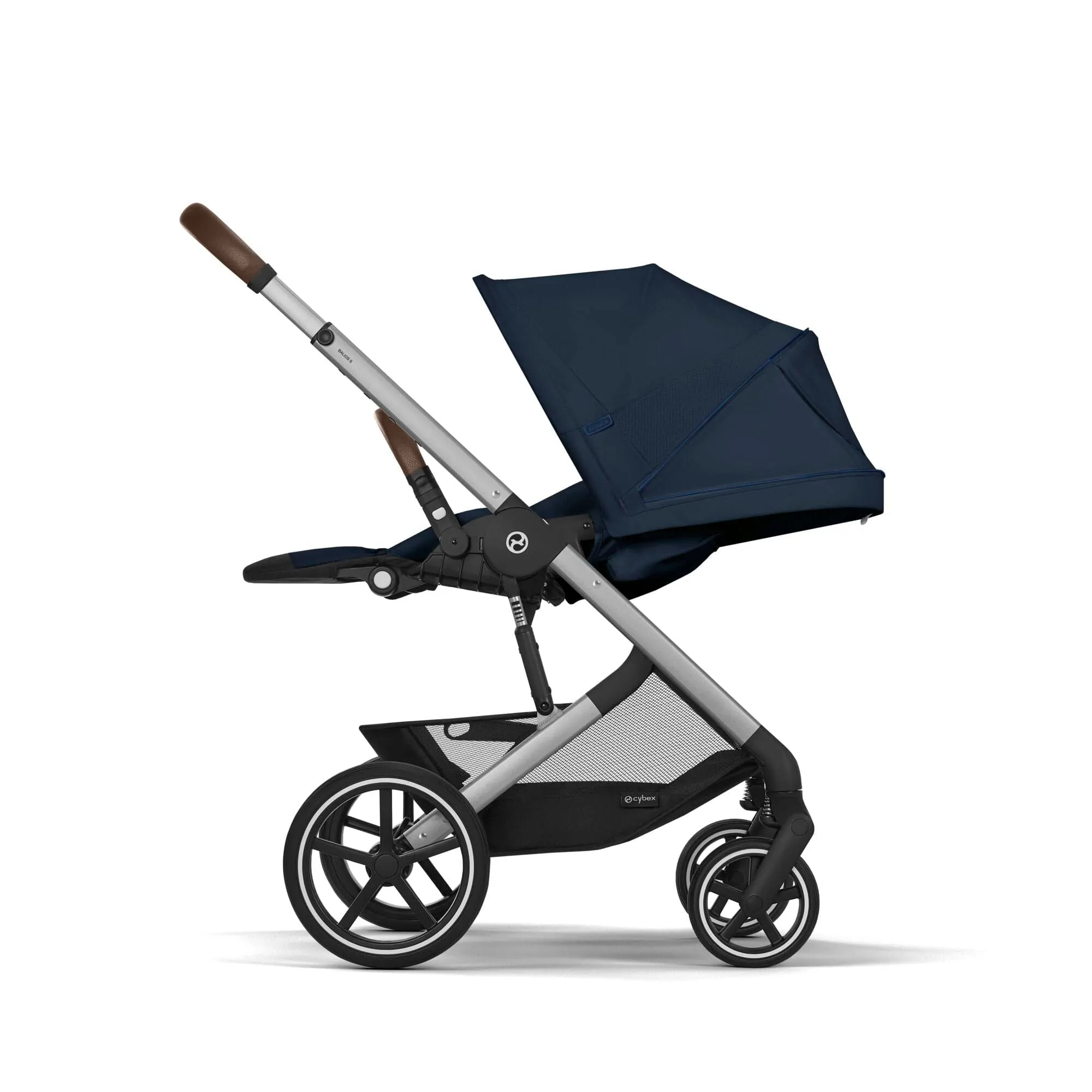 Cybex Balios S Lux Essential Bundle in Silver/Ocean Blue