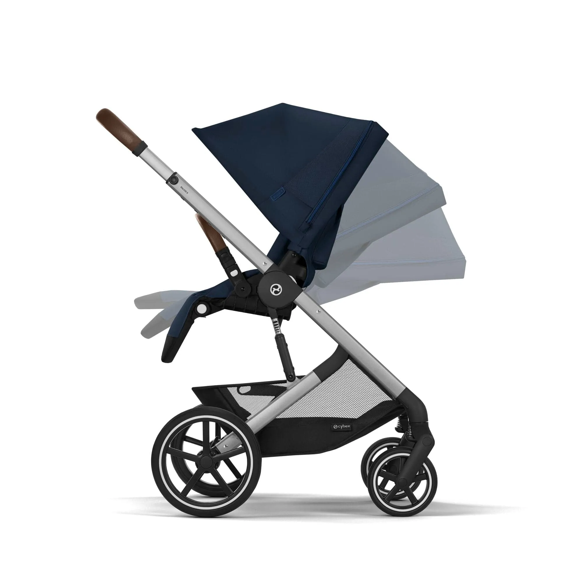 Cybex Balios S Lux Essential Bundle in Silver/Ocean Blue