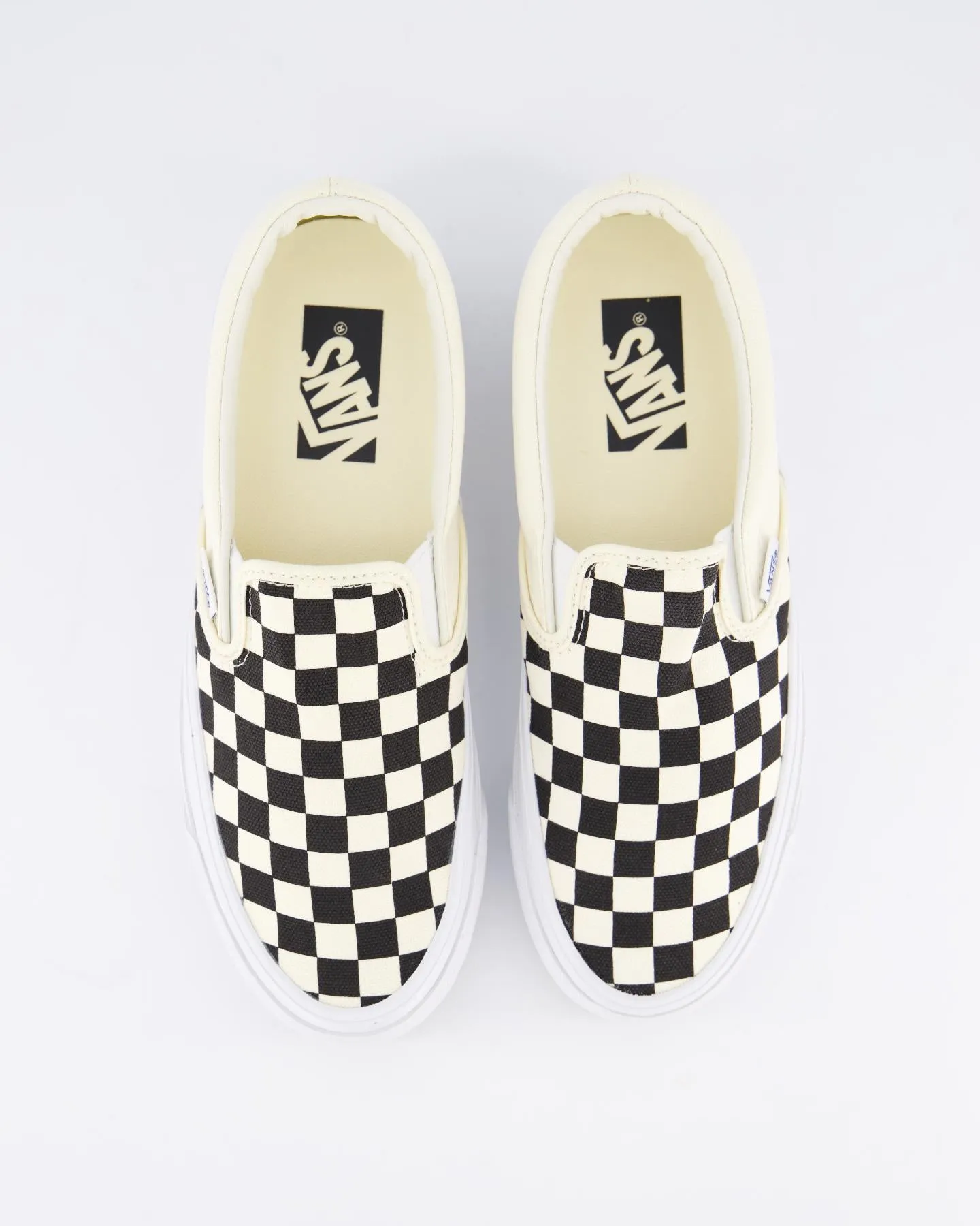 Dames Slip-On Reissue 98 Zwart/Wit