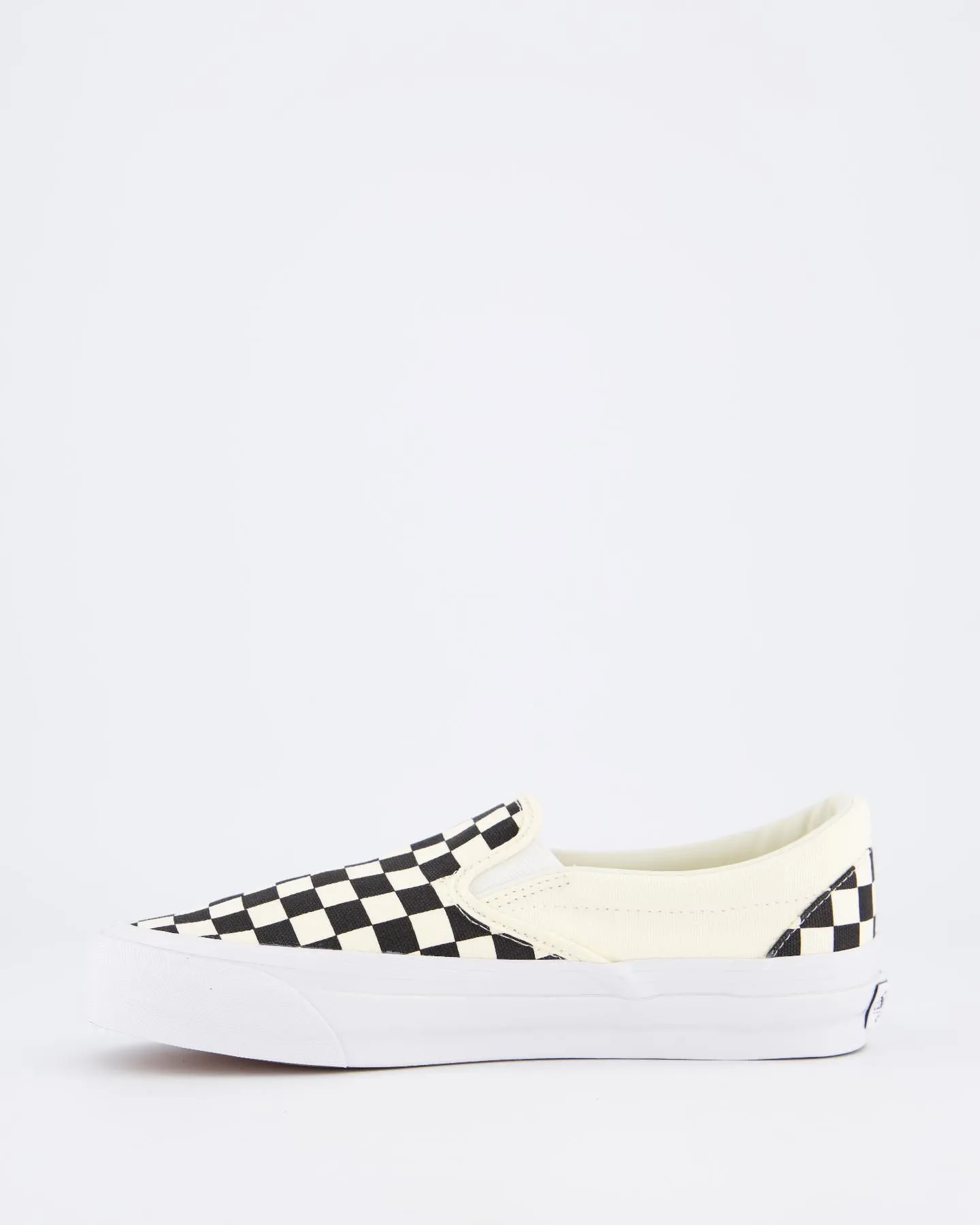 Dames Slip-On Reissue 98 Zwart/Wit