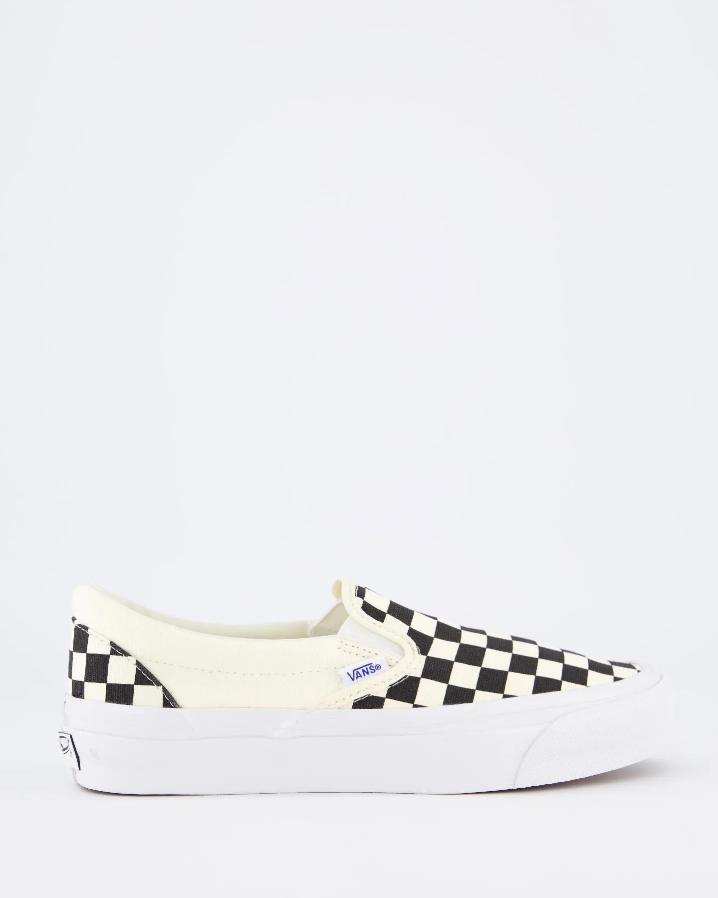 Dames Slip-On Reissue 98 Zwart/Wit