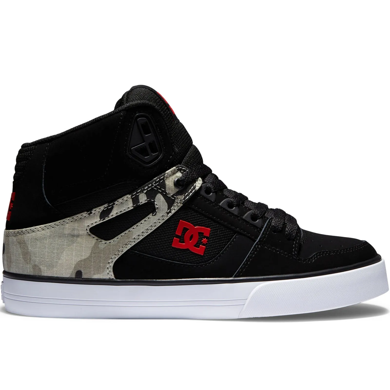 DC Shoes Mens Pure High Leather High Top Trainers