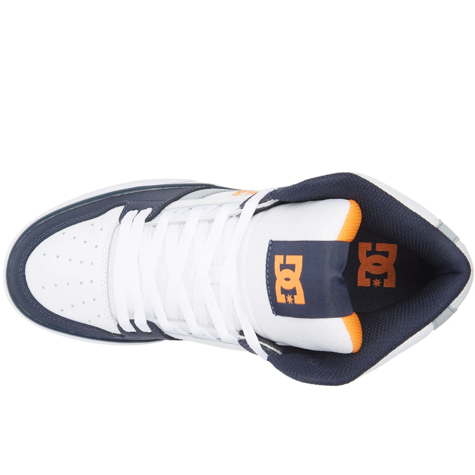DC Shoes Mens Pure High Leather High Top Trainers