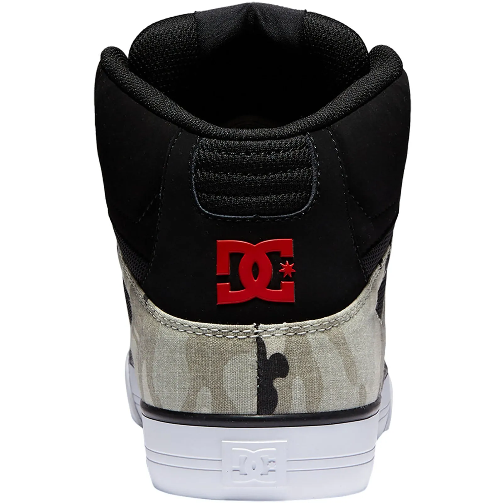 DC Shoes Mens Pure High Leather High Top Trainers